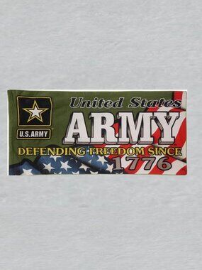 United States Army Defending Freedom Towel Measures 30 x 60 In.